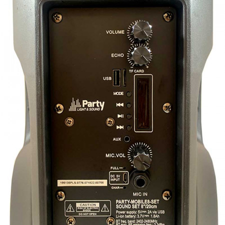 PARTY LIGHT and SOUND MOBILE 8-SET