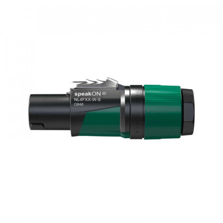 Conector Speakon Aéreo 4 Polos Neutrik NL4FXX-W-S