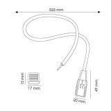 CONEXION DE INICIO TIRA LED 220V PARA LM2351
