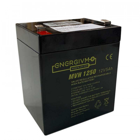 Batería de Plomo ( 12V. / 5 Amp. ) ALTA DESCARGA