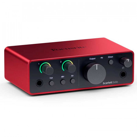 FOCUSRITE SCARLETT SOLO - 4TH GENERATION