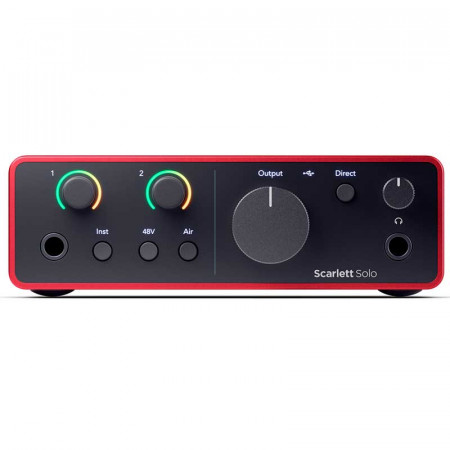 FOCUSRITE SCARLETT SOLO - 4TH GENERATION