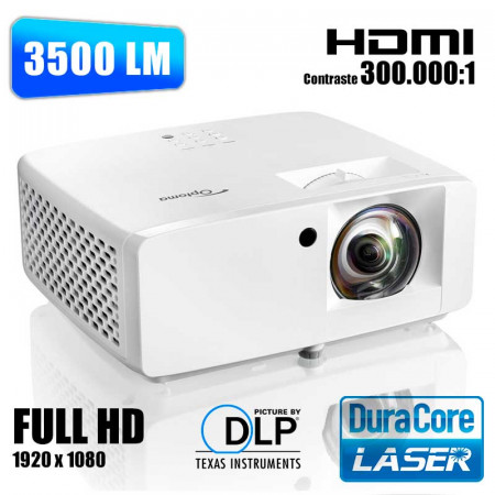 PROYECTOR OPTOMA GT2000HDR LASER FULL HD CORTA DIS