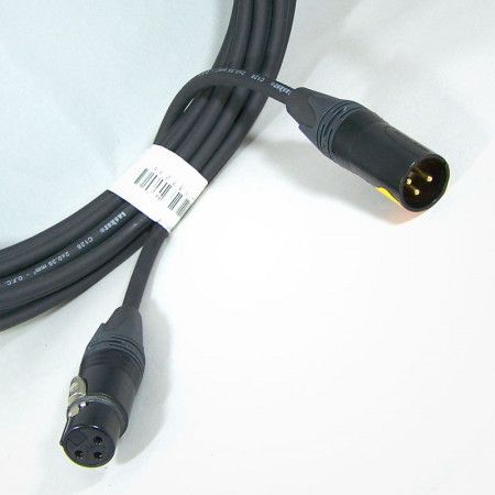 NEUTRIK CABLE XLR MACHO A XLR HEMBRA 0,5 METROS