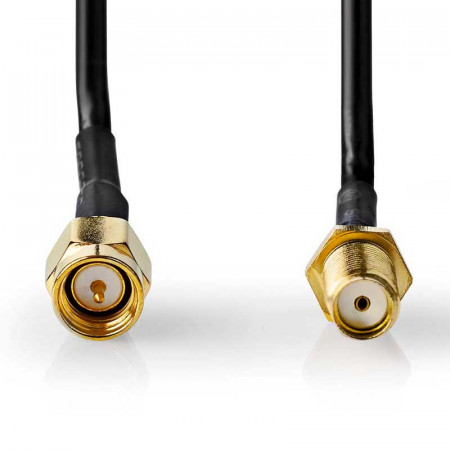 CONEXION SMA M REVERSE A SMA HEMBRA REVERSE 1MT.