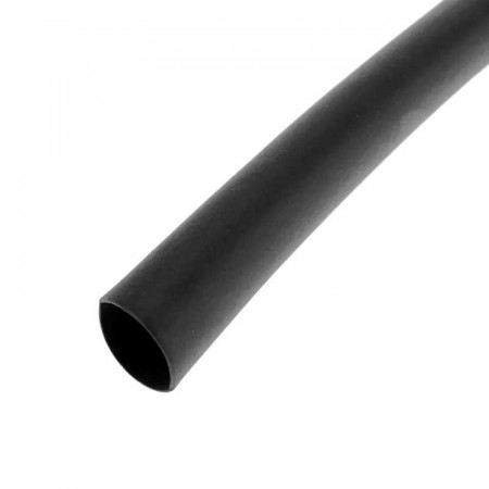 Funda Termoretractil Negro 4,8mm. 1 metro