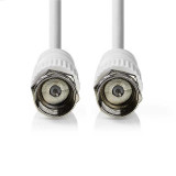 CABLE DE ANTENA F MACHO A F MACHO 1 M BLANCO