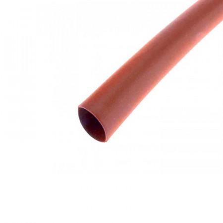 Funda Termoretractil Rojo 12,7mm. 1 metro