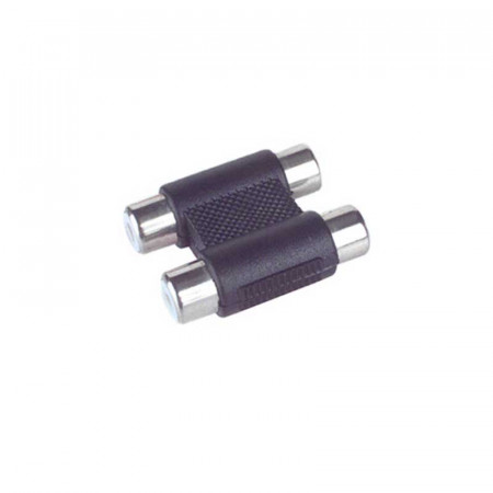 Adaptador 2 RCA hembra - 2 RCA hembra