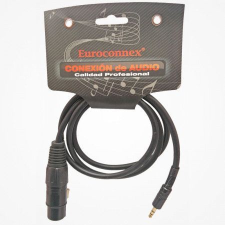 Cable Jack 3.5 Macho a XLR Hembra de 1 M