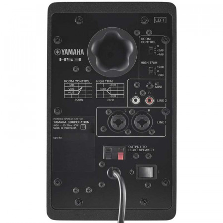 YAMAHA HS3 Negros (Pareja)