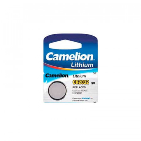 Pila de Litio CAMELION CR2032