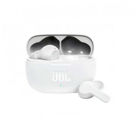 JBL Manos libres Bluetooth WAVE 200 TWS - Blanco