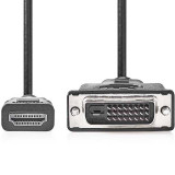 Conexión DVI-D macho (24+1) a HDMI macho 2m