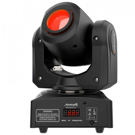 Cabeza móvil LED 10W  + 7COL + 7 GOBOS + 7 SPOT