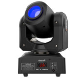 Cabeza móvil LED 10W  + 7COL + 7 GOBOS + 7 SPOT