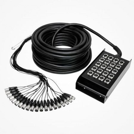 Manguera escenario XLR 16/4 - 15 Mts - K20C15