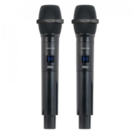 Micrófono inalámb. mano doble FONESTAR SONAIR-2M