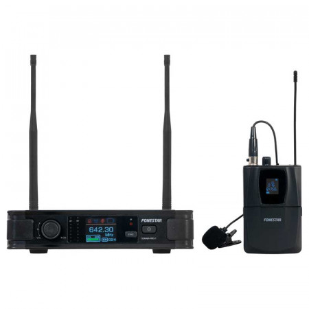 Micrófono inalámb. solapa FONESTAR SONAIR-PRO-1P