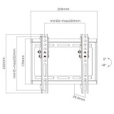 Soporte TV pared 23" a 42" AISENS WT42T-159