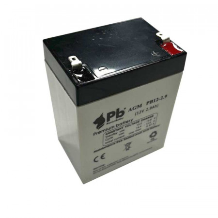Batería de Plomo  ( 12V. / 2.9 Amp. )