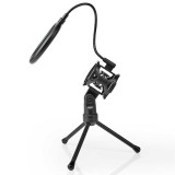 Trípode con filtro antipop NEDIS MPST00BK