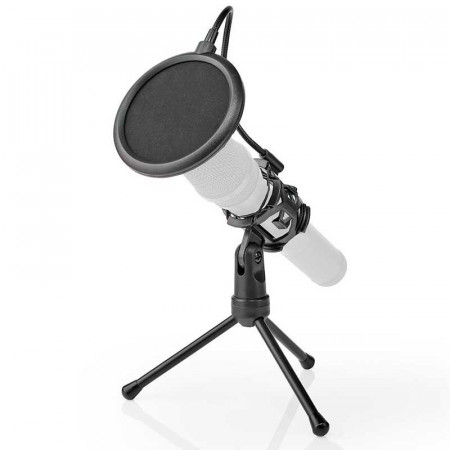 Trípode con filtro antipop NEDIS MPST00BK