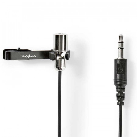 Micrófono de solapa NEDIS MICCJ105BK