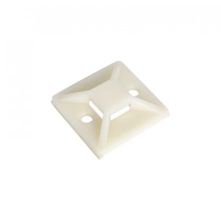 Base adhesiva para bridas hasta 4mm.