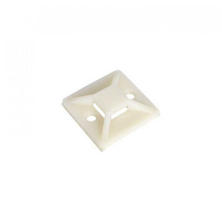 Base adhesiva para bridas hasta 7,8mm.