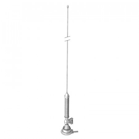 TELEVES 6620 Antena Movil VHF 1/4