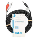 Cable Jack 3.5 Macho a 2 RCA Macho de 5 M