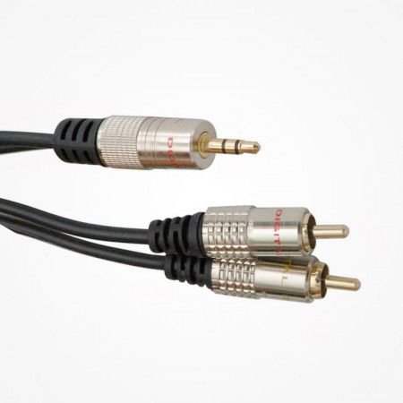 Cable Jack 3.5 Macho a 2 RCA Macho de 10 M