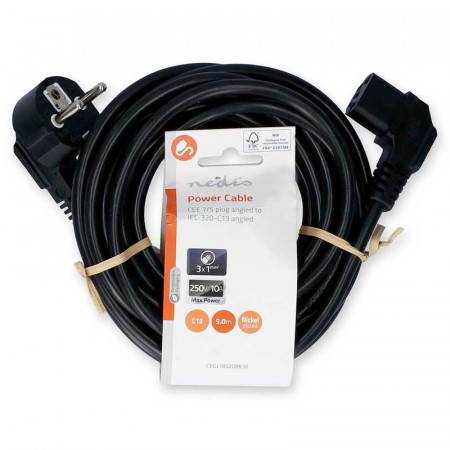 Cable alimentación para Monitor o CPU, 5 Metros