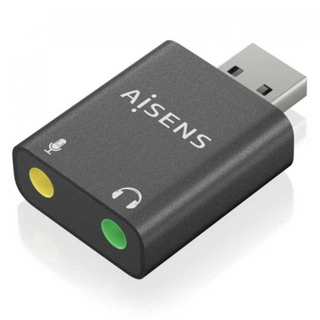 Conversor USB-A a Audio AISENS A106-0768