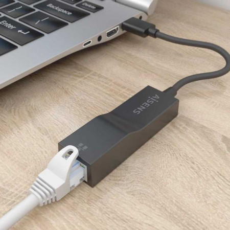 Adaptador USB a ETHERNET 1 Gbit Blanco