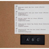 Reloj de muro digital PEREL WC208