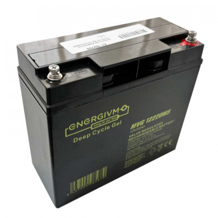 Batería Plomo GEL 12V. 22A.
