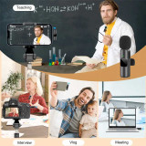 MICROFONO INALAMBRICO SMARTPHONE K60 1 EN 1 IOS+C