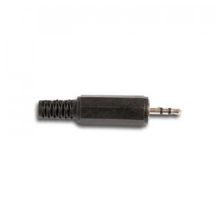 Conector Jack Macho 2,5mm. Estereo Plástico
