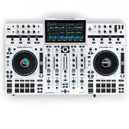 Controlador DENON DJ PRIME 4+ BLANCA