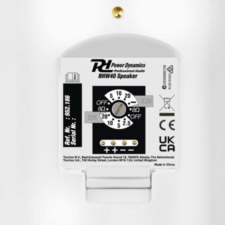 POWER DYNAMICS BHW40WH