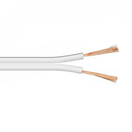 Cable paralelo blanco Polarizado 2 x 1.5mm. CCA