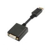 Cable adaptador Displayport a DVI Hembra 15 cm.