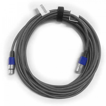 Conexión DMX XLR macho a XLR hembra 5 metros