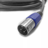 Conexión DMX XLR macho a XLR hembra 5 metros