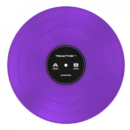 VINILO TRAKTOR SCRATCH PURPURA V2