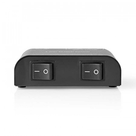 Selector conmutador altavoces NEDIS ASWI2602BK