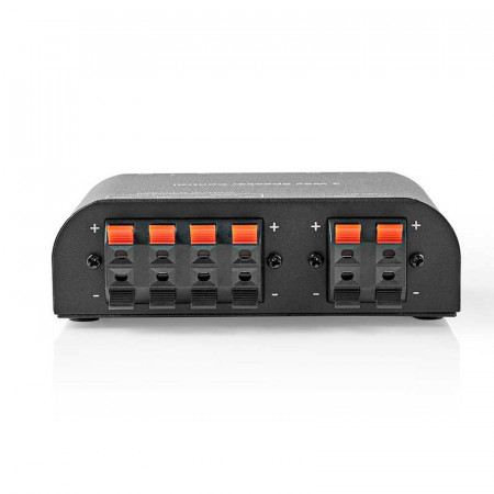 Selector conmutador altavoces NEDIS ASWI2602BK
