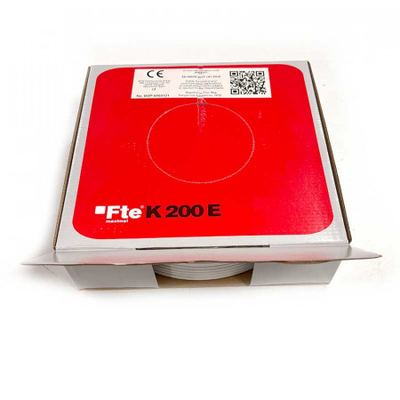 FTE K200E Cable coaxial 6,8 mm. Bobina 100 Metros